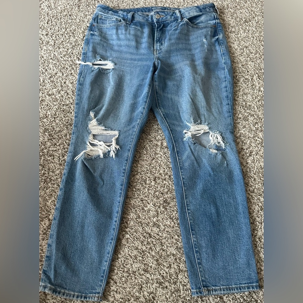 Old Navy High-Rise O.G. Straight jeans with Secret-Smooth Pockets SZ 12